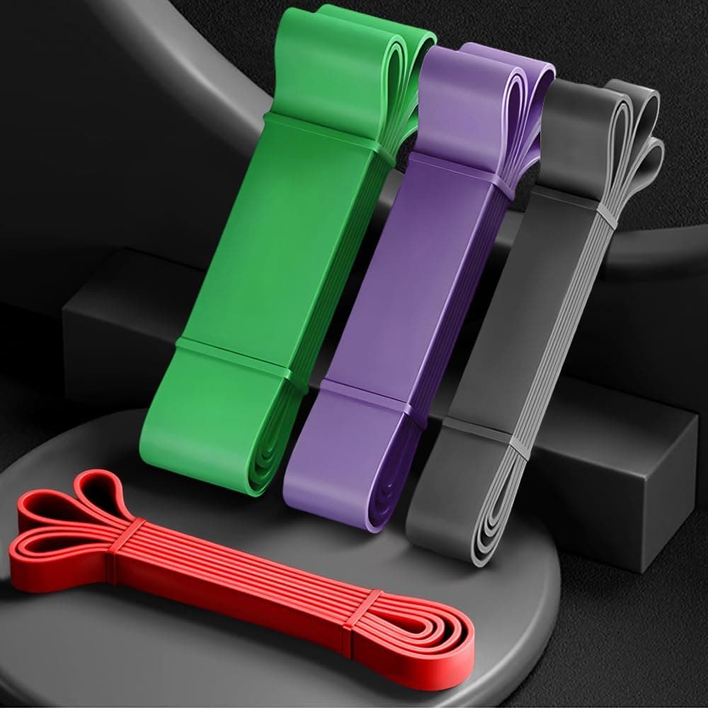 Kit Super Band 4 Intensidades Elásticos para Treino, Kit Super Band, 4 Intensidades Elasticos Treino