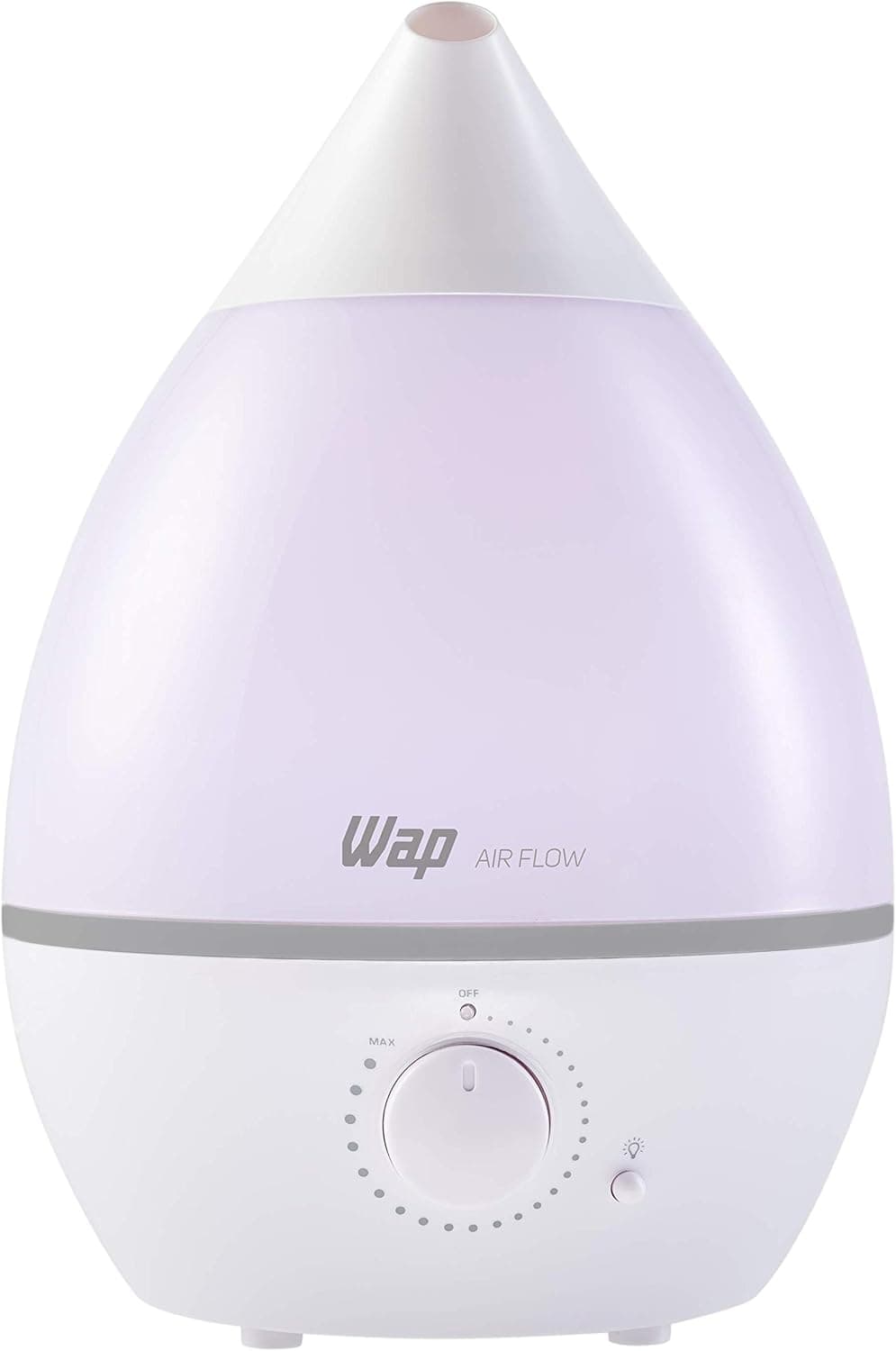 WAP Umidificador de Ar AIR FLOW com Luminária e Difusor de Aromas, 4 Litros, Autonomia de até 12 horas, 20W Bivolt