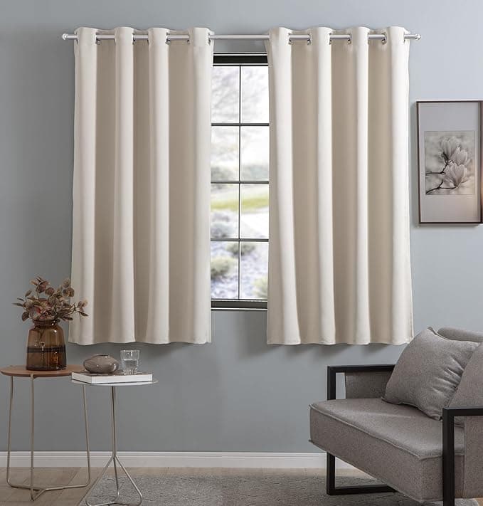 Cortina Tecido Blackout Corta Luz 80% 2,70 X 1,60m (Palha)